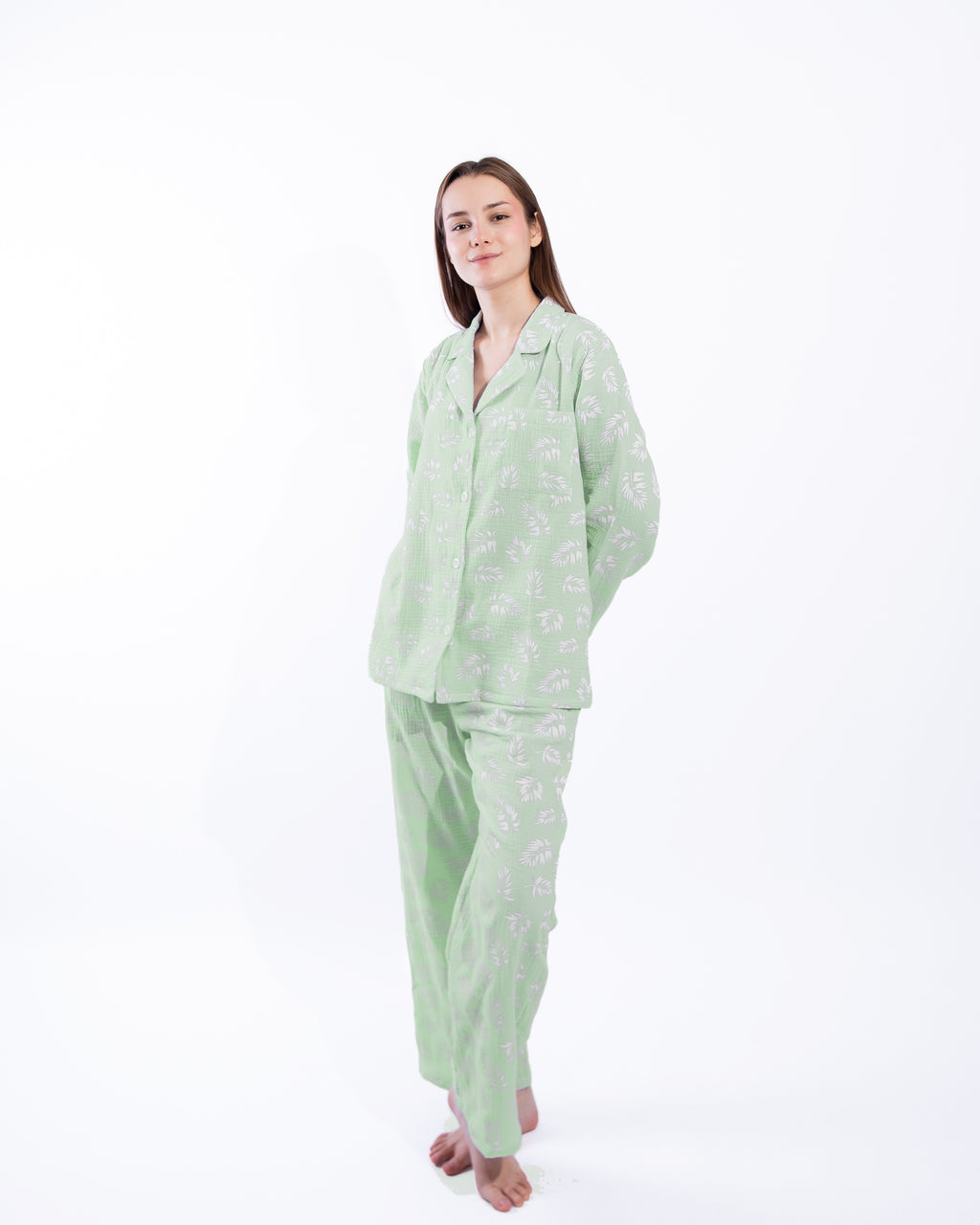Matcha feather - Long sleeve