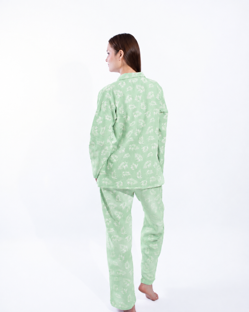 Matcha feather - Long sleeve
