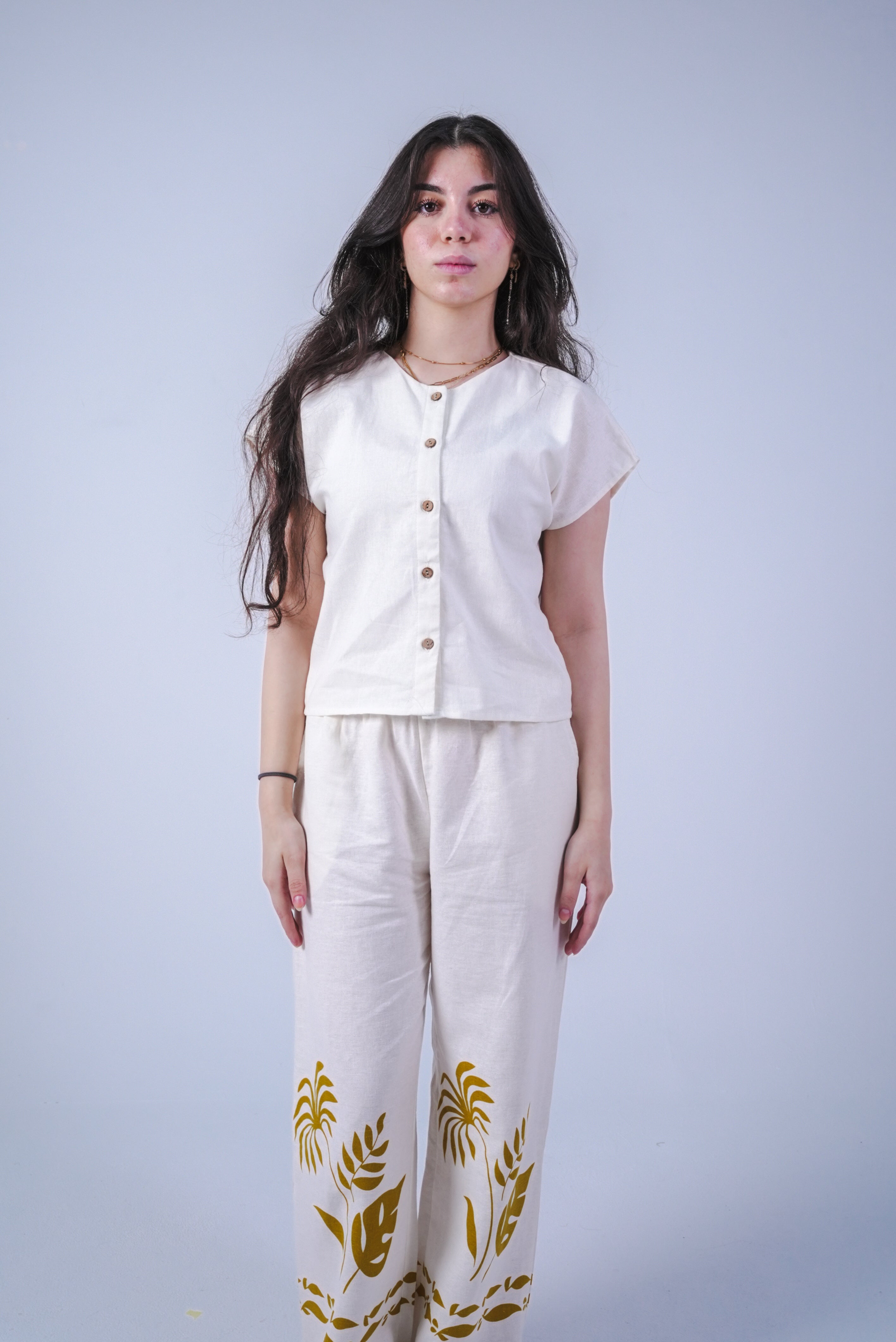 White & Gold Set