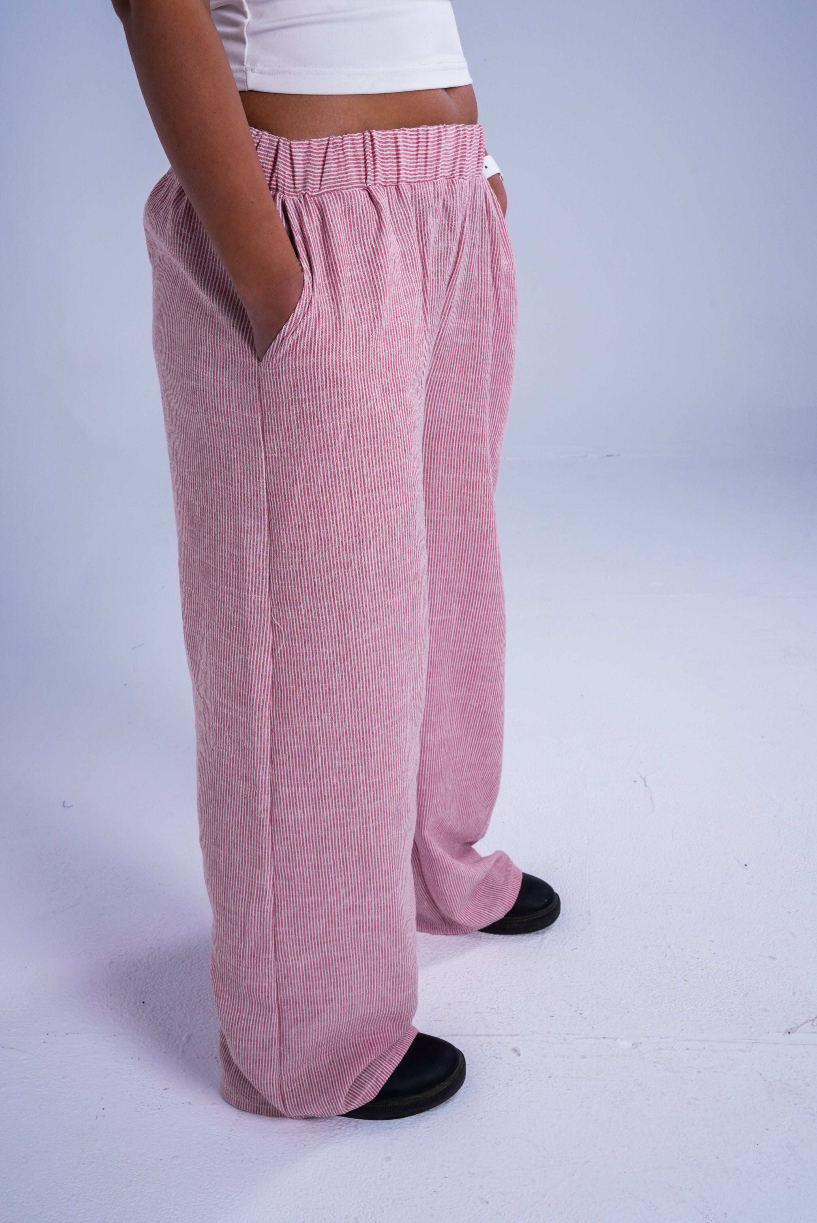 Red Striped Bottoms