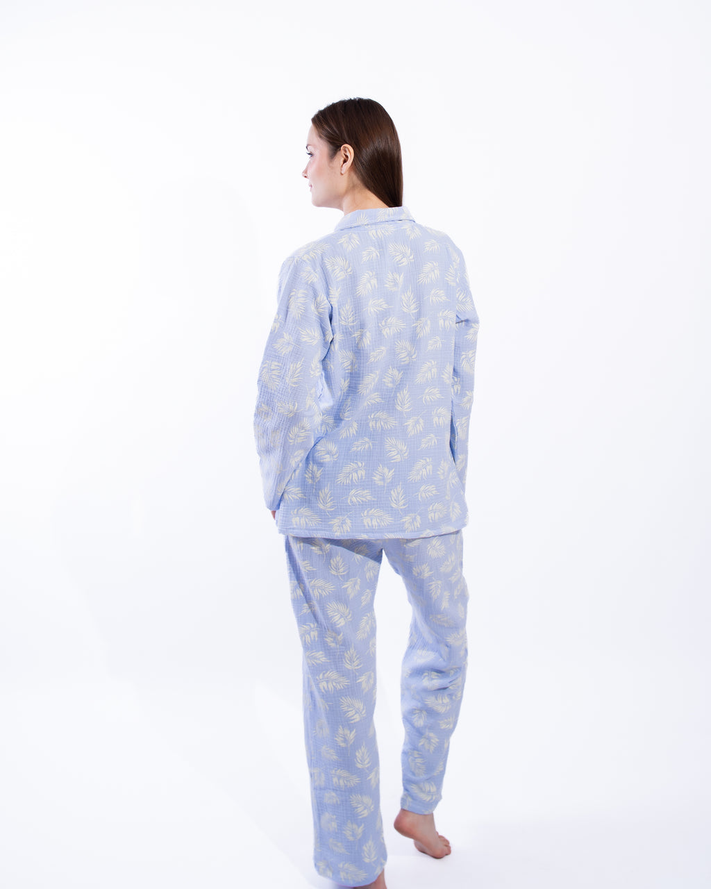 Blue feather - Long sleeve