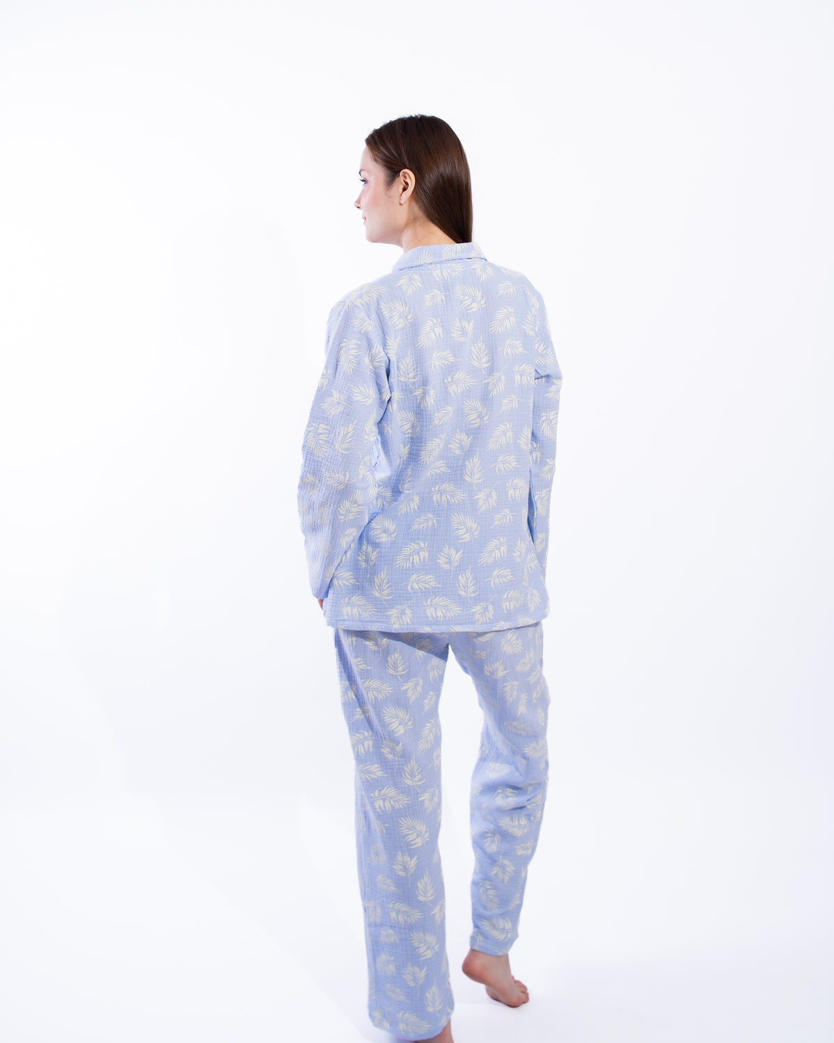 Blue feather - Long sleeve