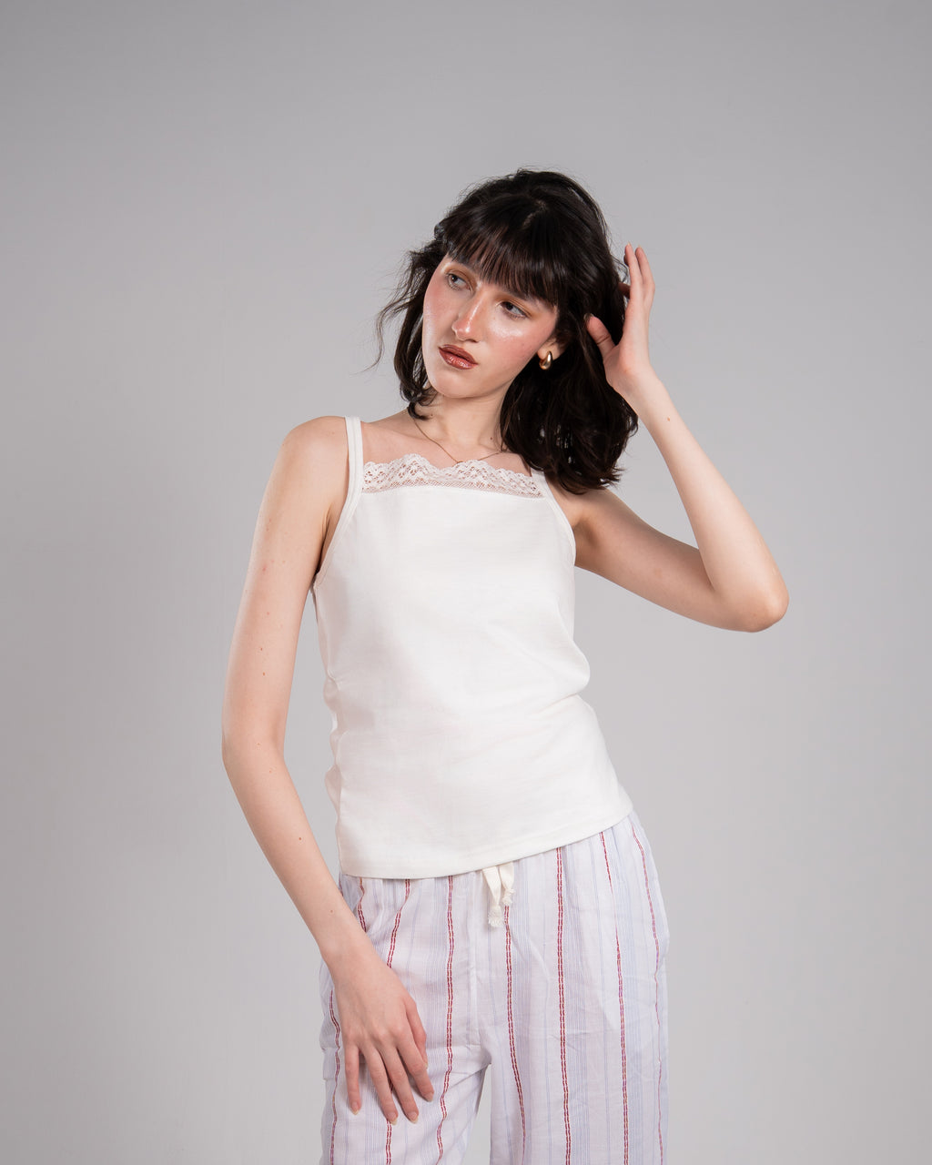 Blue & Red Strip PJ