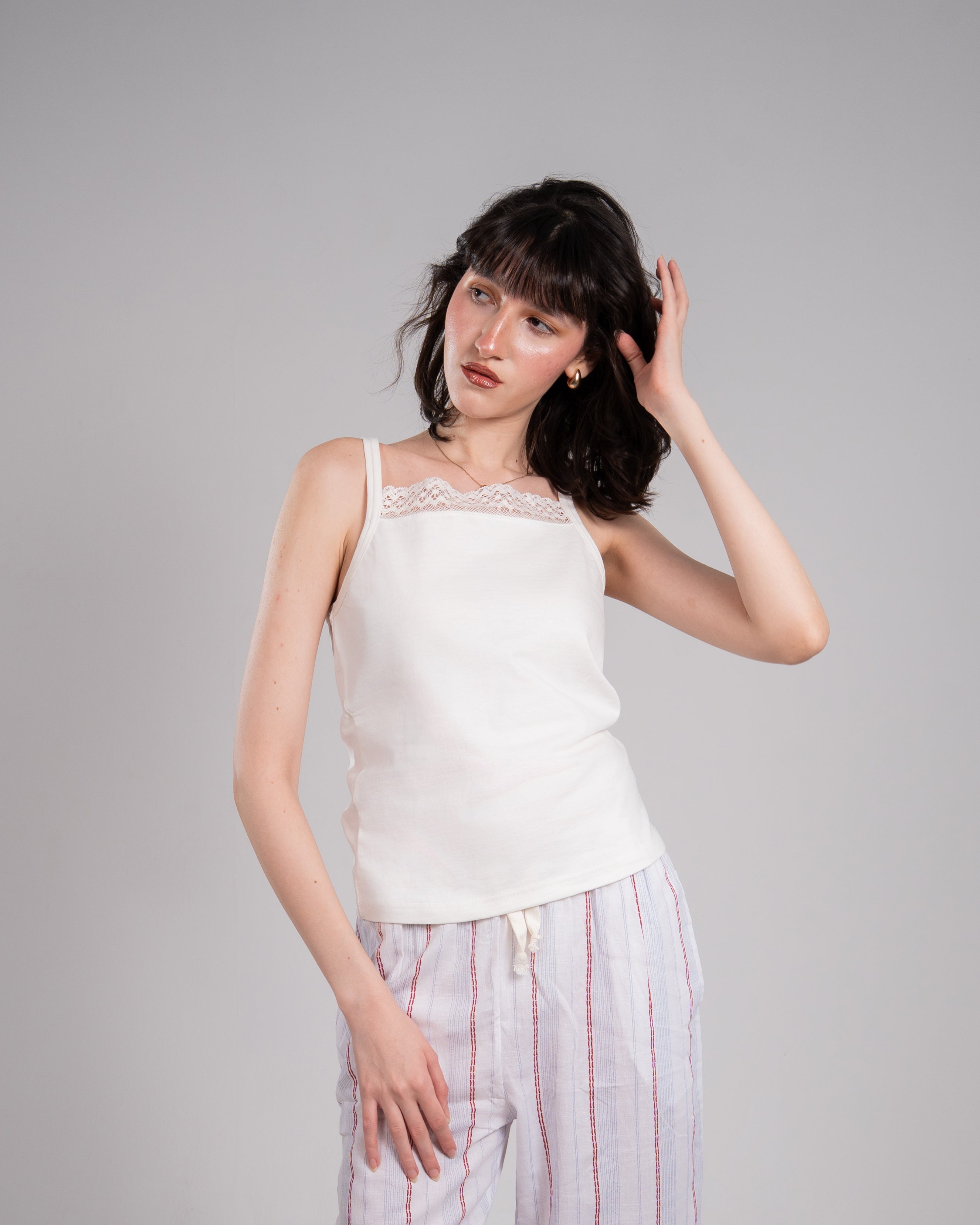 Blue & Red Strip PJ