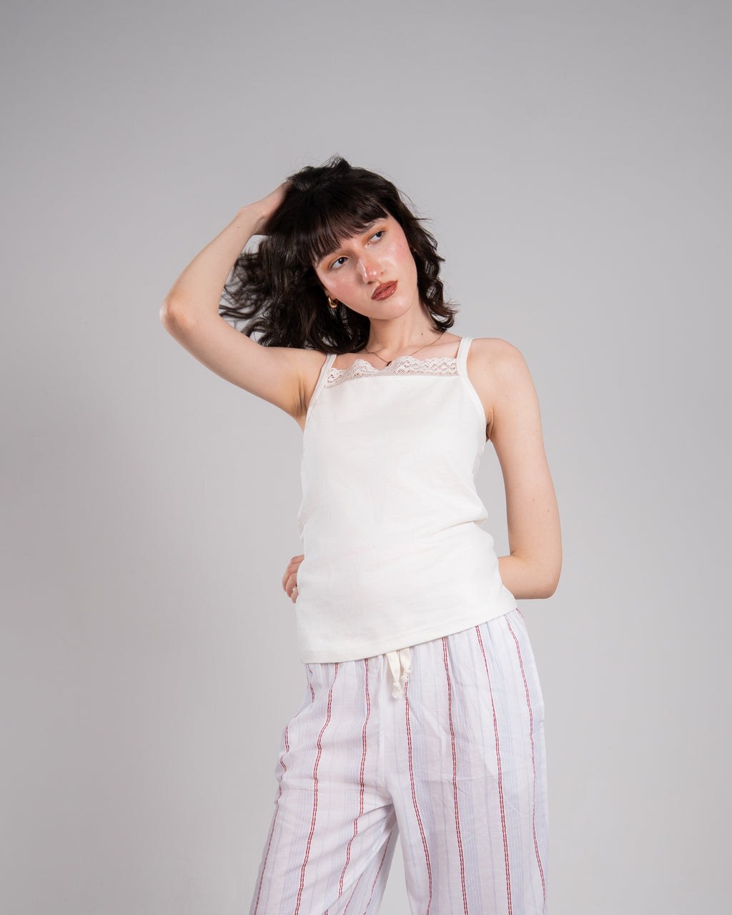 Blue & Red Strip PJ