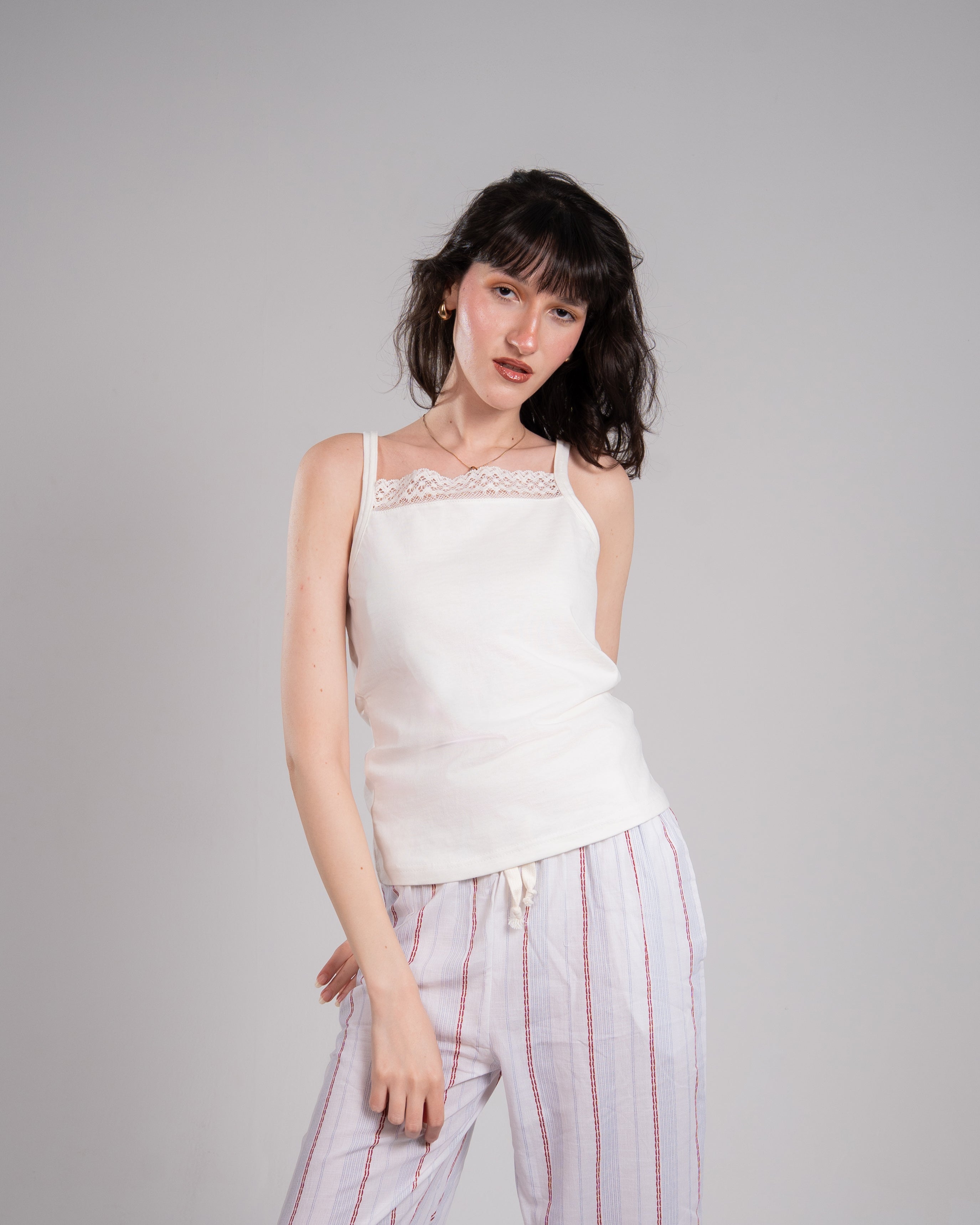 Blue & Red Strip PJ