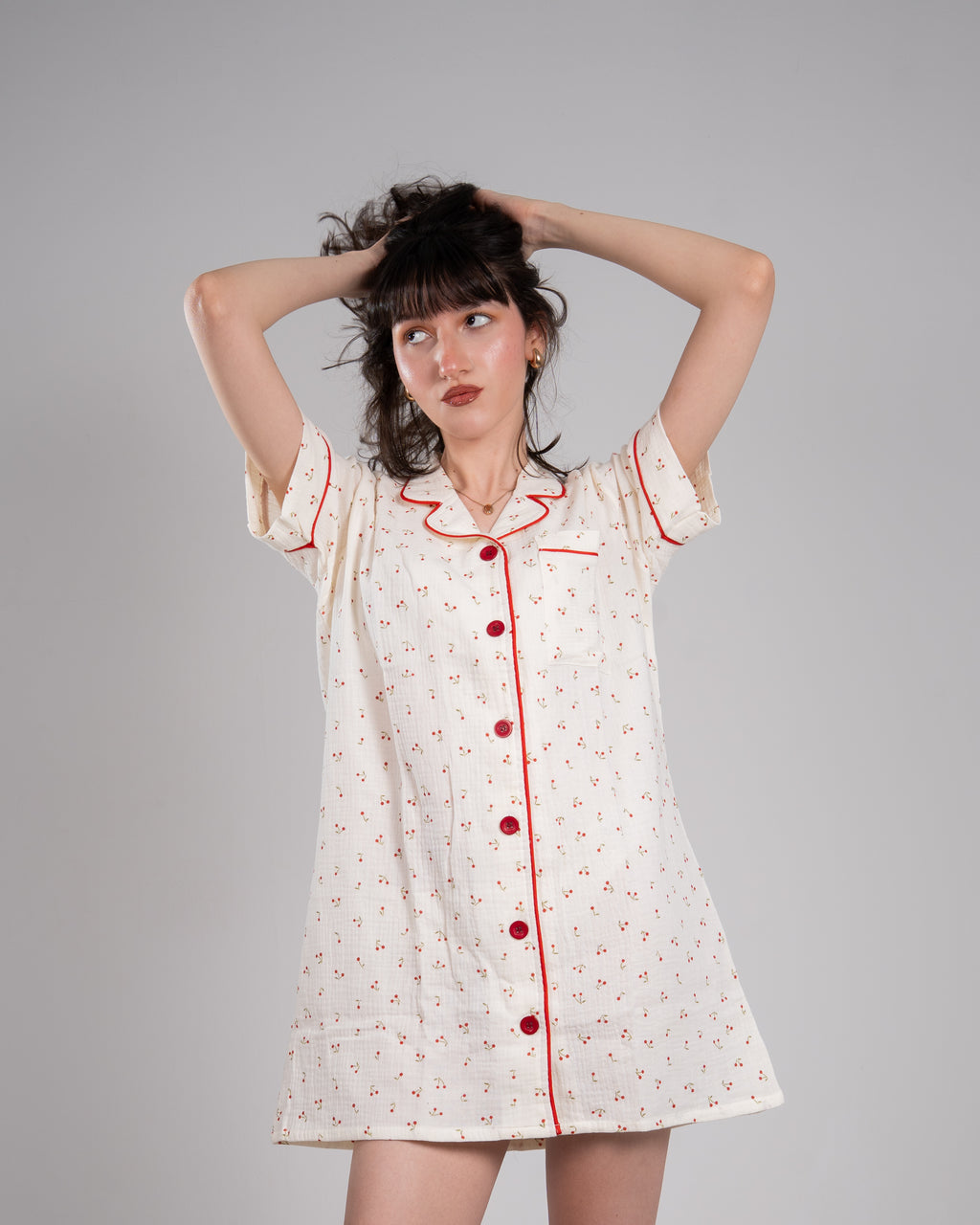Cherry Night Shirt