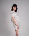 Gray Ribbon Short