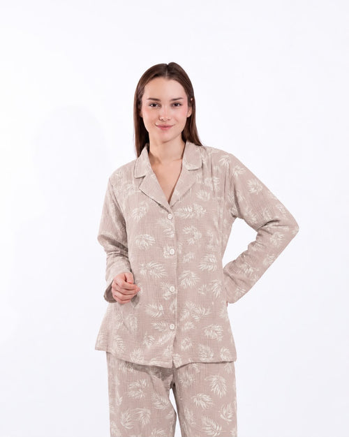 Caffè feather - Long sleeve